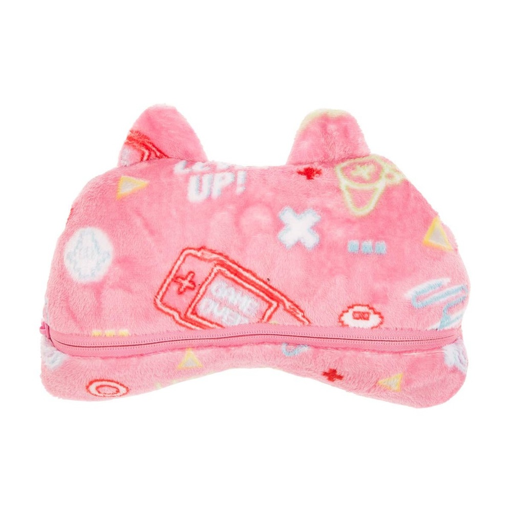 Girl’s Pink Glow In The Dark Gamer Hooded Throw Hoodie